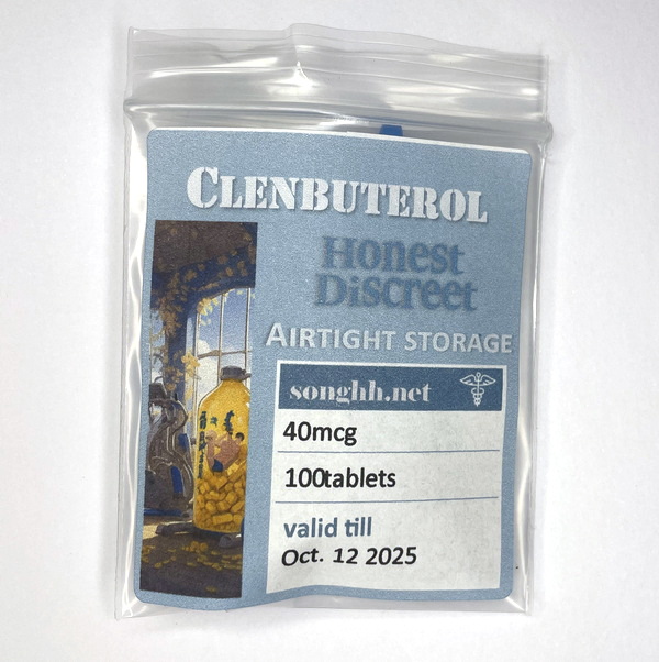 Clenbuterol 40mcg 100 tablets